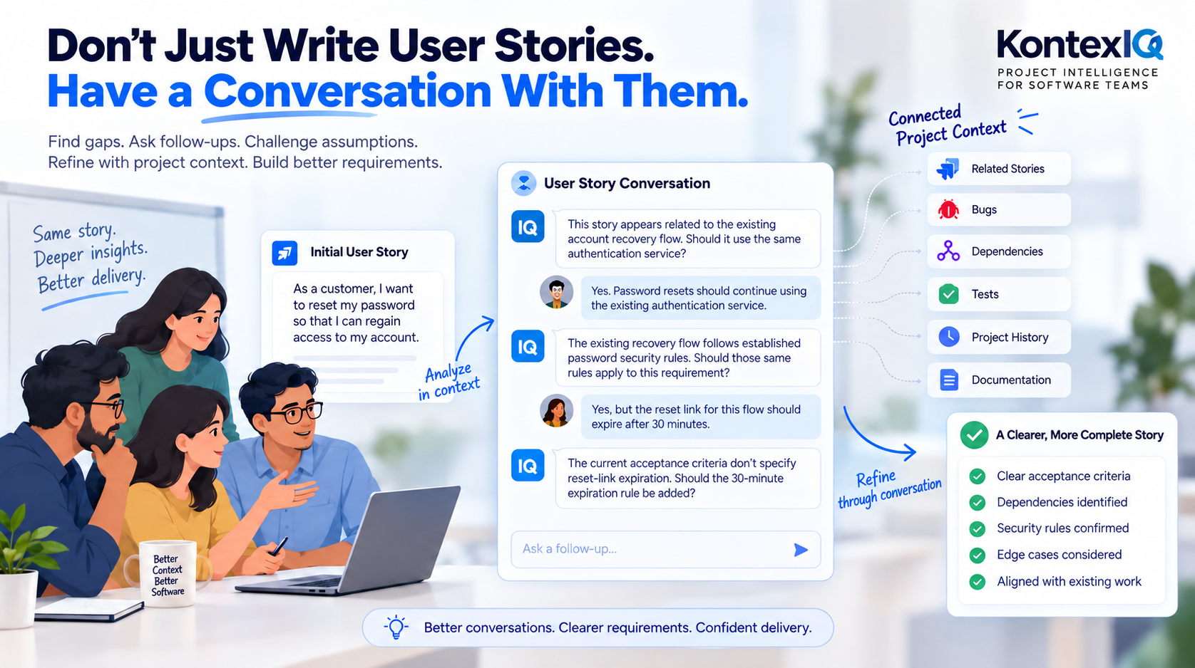 Don’t Just Write User Stories. Have a Conversation With Them.